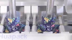 180DG Premade Pouch Packaging Machine for Liquid