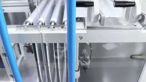 Zipper Pouch HFFS Packaging Machine, 2-Nozzle Filling