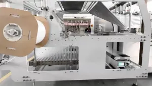 Zipper Stand-Up Pouch HFFS Packaging Machine, 1-Nozzle Filling