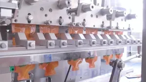Premade Shaped Pouch Packaging Machine (2-Nozzle Filling)