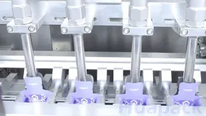 Servo Driven Rollstock Stand-Up Pouch Packaging Machine (4-Nozzle Filling)