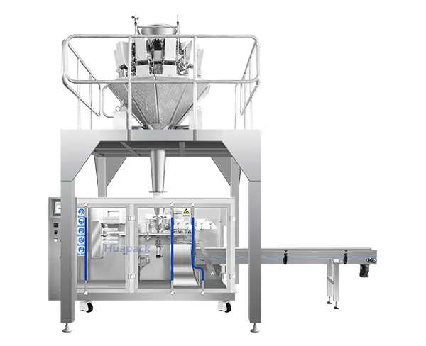 Premade Pouch Packaging Machine (1-Nozzle Filling, 5 Stations)