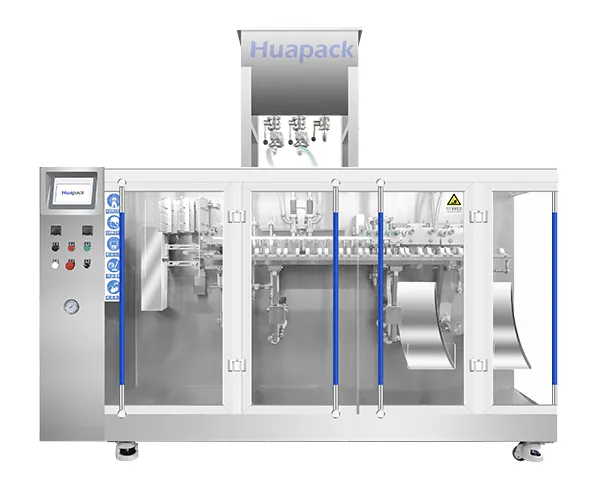 Premade Pouch Packaging Machine, 2-Nozzle Filling