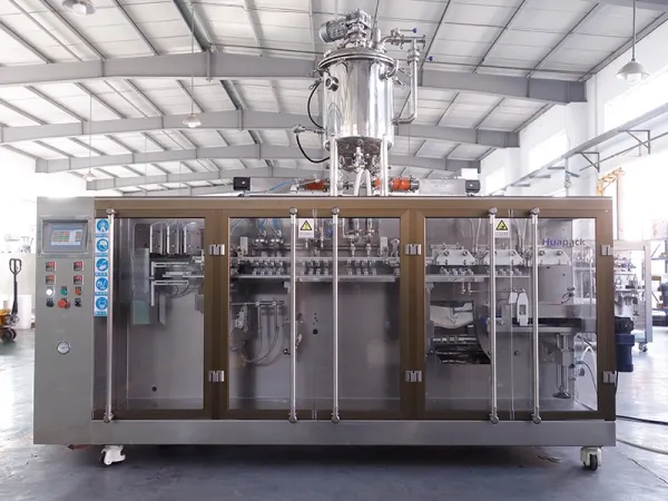 Premade Pouch Packaging Machine, 2-Nozzle Filling