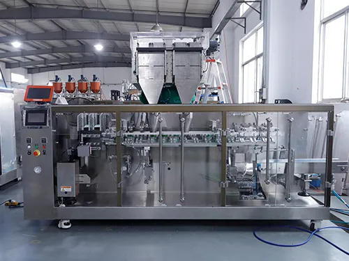 400DG Premade Pouch Packaging Machine, 2-Nozzle Filling