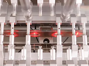 Premade Pouch Packaging Machine, 4-Nozzle Filling