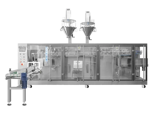 Premade Pouch Packaging Machine with Automatic Pouch Feeder, 1-Nozzle Filling