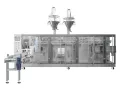 Premade Pouch Packaging Machine with Automatic Pouch Feeder, 1-Nozzle Filling