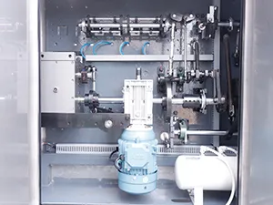 Premade Shaped Pouch Packaging Machine, 2-Nozzle Filling