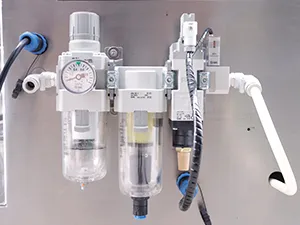 Premade Shaped Pouch Packaging Machine, 2-Nozzle Filling