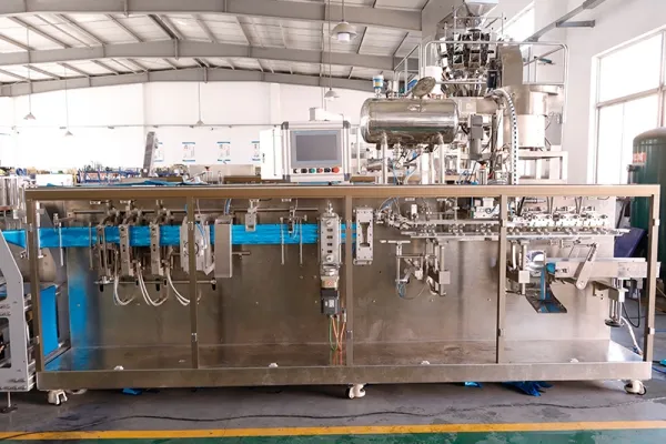 Spouted Stand-Up Pouch HFFS Packaging Machine, 1-Nozzle Filling