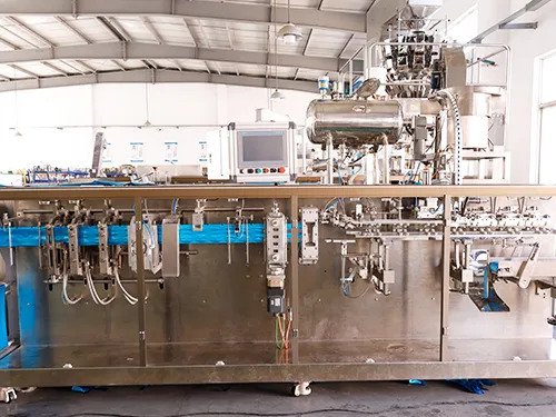 Spouted Stand-Up Pouch HFFS Packaging Machine, 1-Nozzle Filling