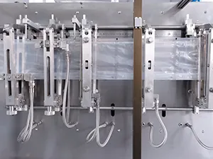 Zipper Stand-Up Pouch HFFS Packaging Machine, 1-Nozzle Filling