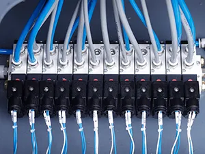 Servo Driven Rollstock Zipper Pouch Packaging Machine, 2-Nozzle Filling