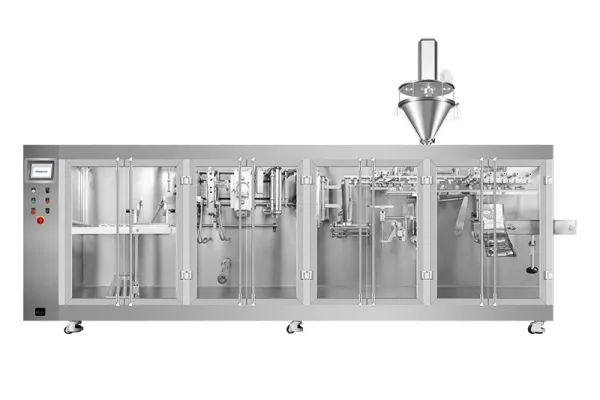 Flat Pouch HFFS Packaging Machine, 1-Nozzle Filling