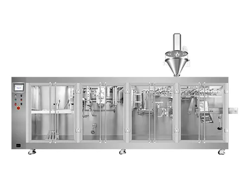 Flat Pouch HFFS Packaging Machine, 1-Nozzle Filling