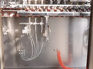 Flat Pouch HFFS Packaging Machine, 2-Nozzle Filling