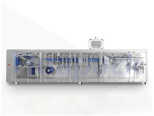 Rollstock Shaped Pouch Packaging Machine (4-Nozzle Filling)