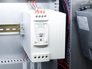 Rollstock Shaped Pouch Packaging Machine, 4-Nozzle Filling