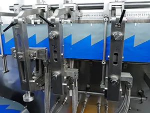 Rollstock Shaped Pouch Packaging Machine, 2-Nozzle Filling