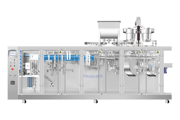 Spouted Pouch HFFS Packaging Machine, 2-Nozzle Filling