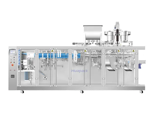 Spouted Pouch HFFS Packaging Machine, 2-Nozzle Filling