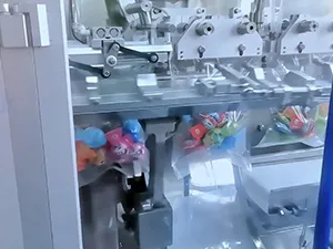 Stand-Up Pouch HFFS Packaging Machine, 1-Nozzle Filling