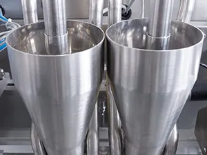 Zipper Pouch HFFS Packaging Machine, 2-Nozzle Filling