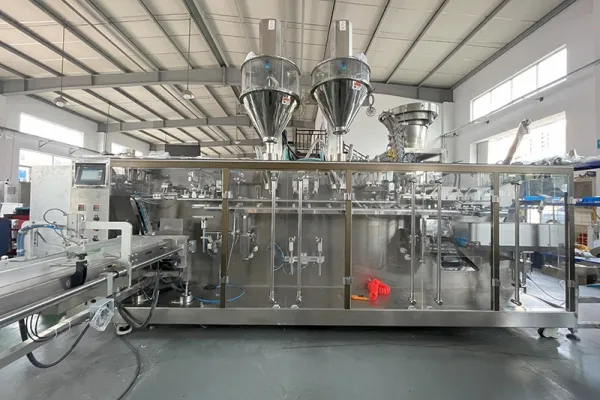 Servo Driven Premade Pouch Packaging Machine, 1-Nozzle Filling