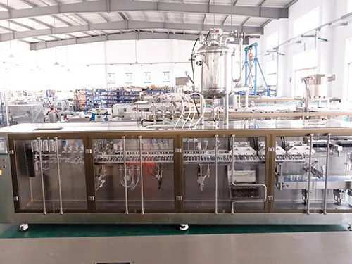 Servo Driven Premade Pouch Packaging Machine (4-Nozzle Filling)