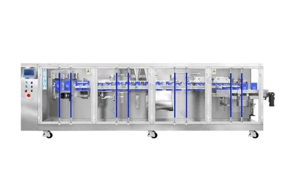 Servo Driven Premade Pouch Packaging Machine, 2-Nozzle Filling