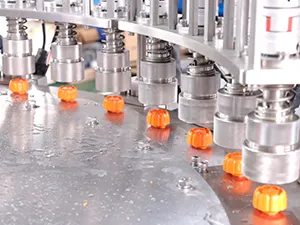 Spouted Pouch Filling and Capping Machine